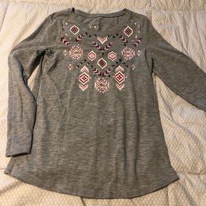 Girls Long sleeve- Justice size 8